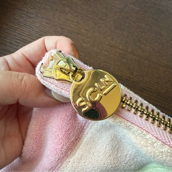 Stoney Clover Lane Rainbow Terry Flat Pouch - Picture 9 of 12